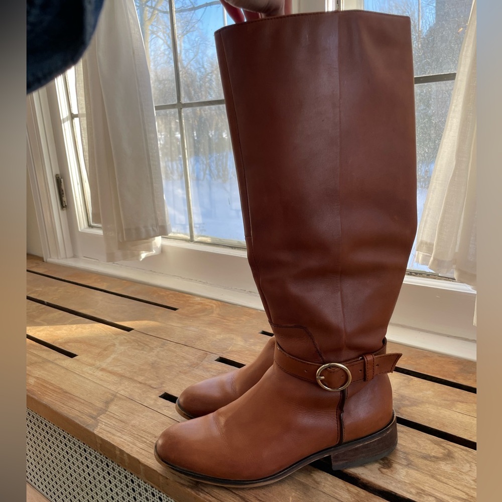 Leather Riding Boots- size 9 US|40 UK